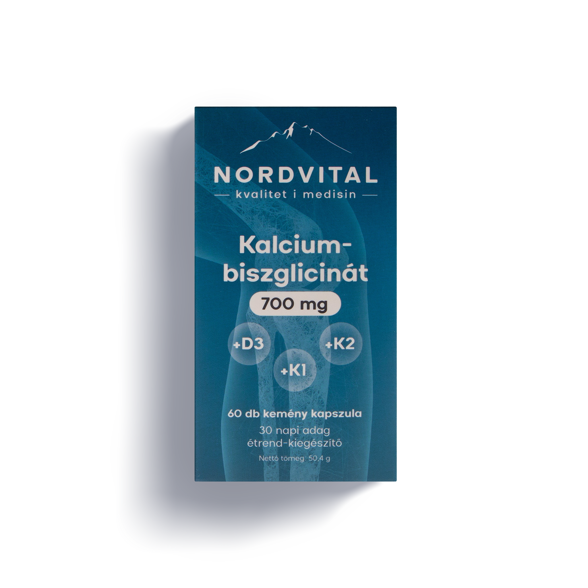 Kalcium-biszglicinát 700mg - 60db