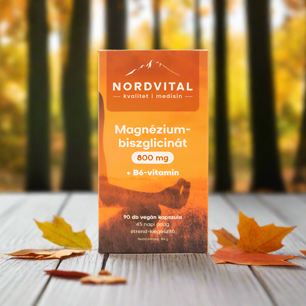 Magnézium-biszglicinát + B6 - 90db