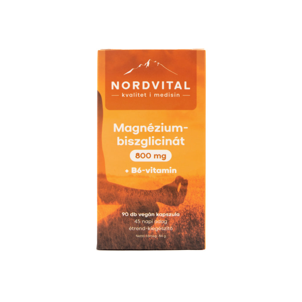 Magnézium-biszglicinát + B6 - 90db