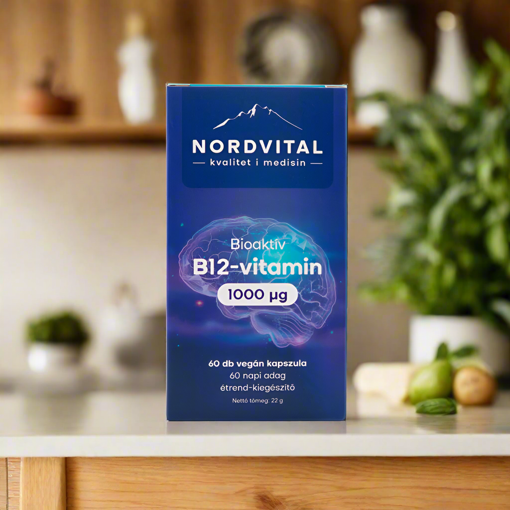 B12-Vitamin vegán 1000 mcg - 60db