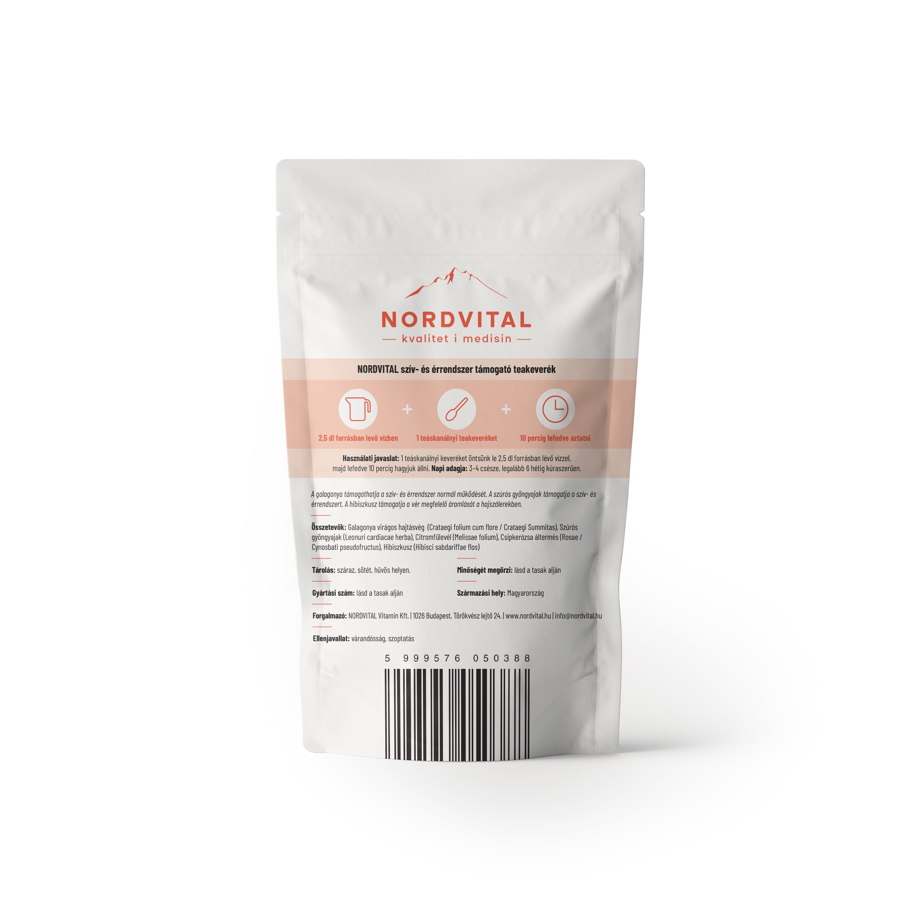 Szívtámogató teakeverék - 90g